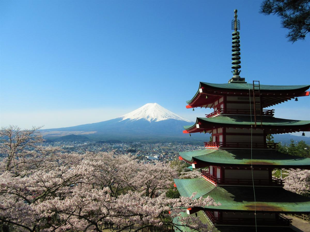 富士山結アパートメント Fujiyoshida Extérieur photo
